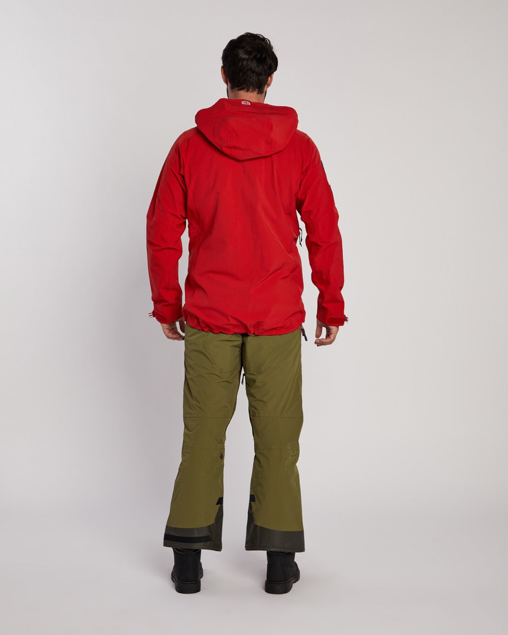 Amundsen Men's Peak Panther Ski Jacket in Red