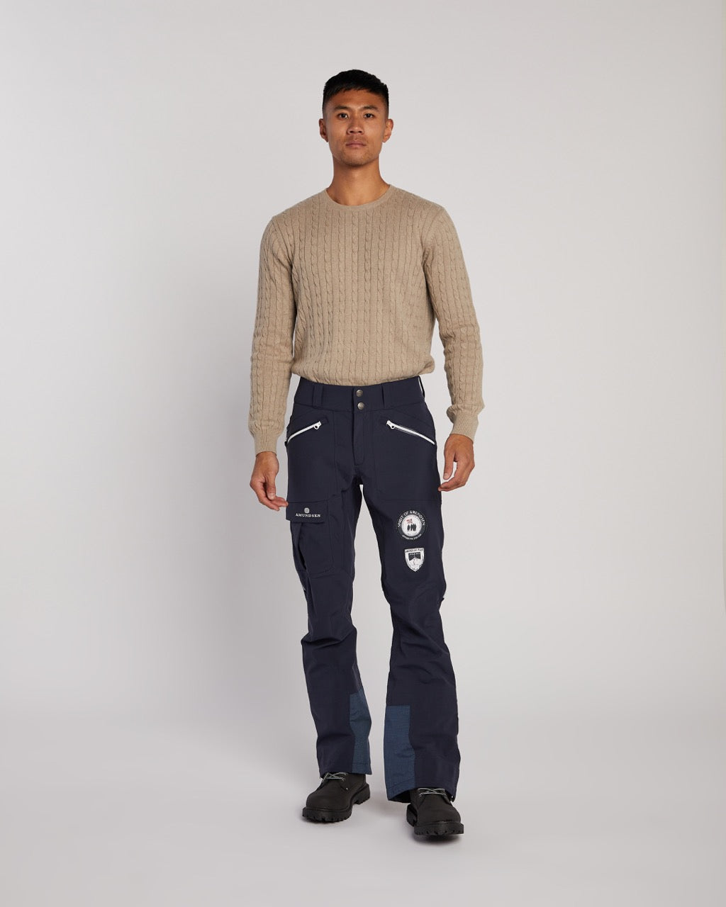 Amundsen Men's Peak Panther Ski Pant in Faded Navy