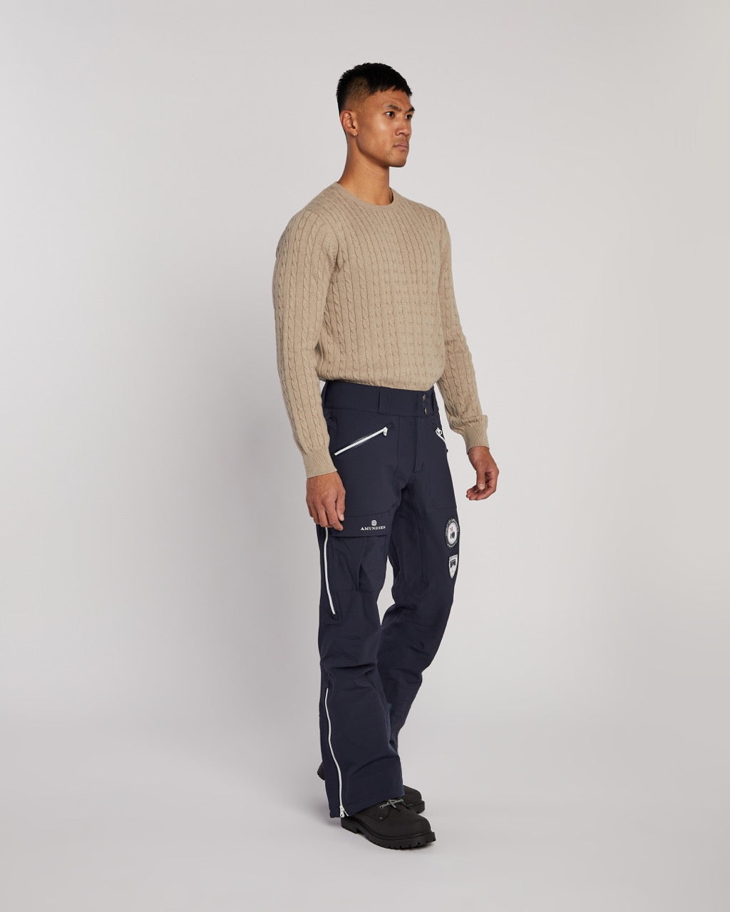 Amundsen Men's Peak Panther Ski Pant in Faded Navy