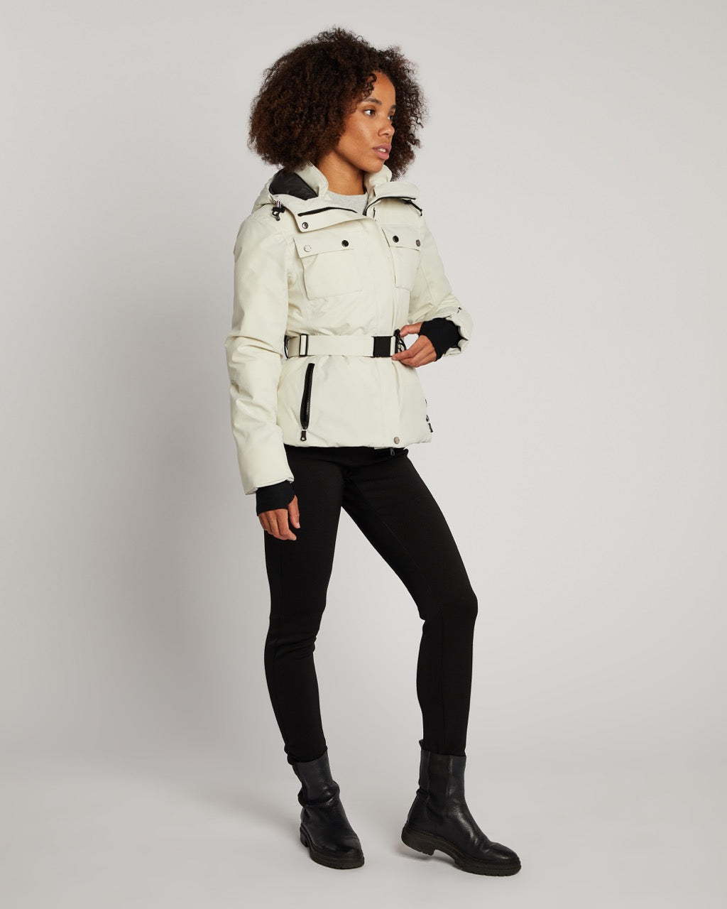 Erin Snow Women's Diana Jacket in Eco Sporty - Bone