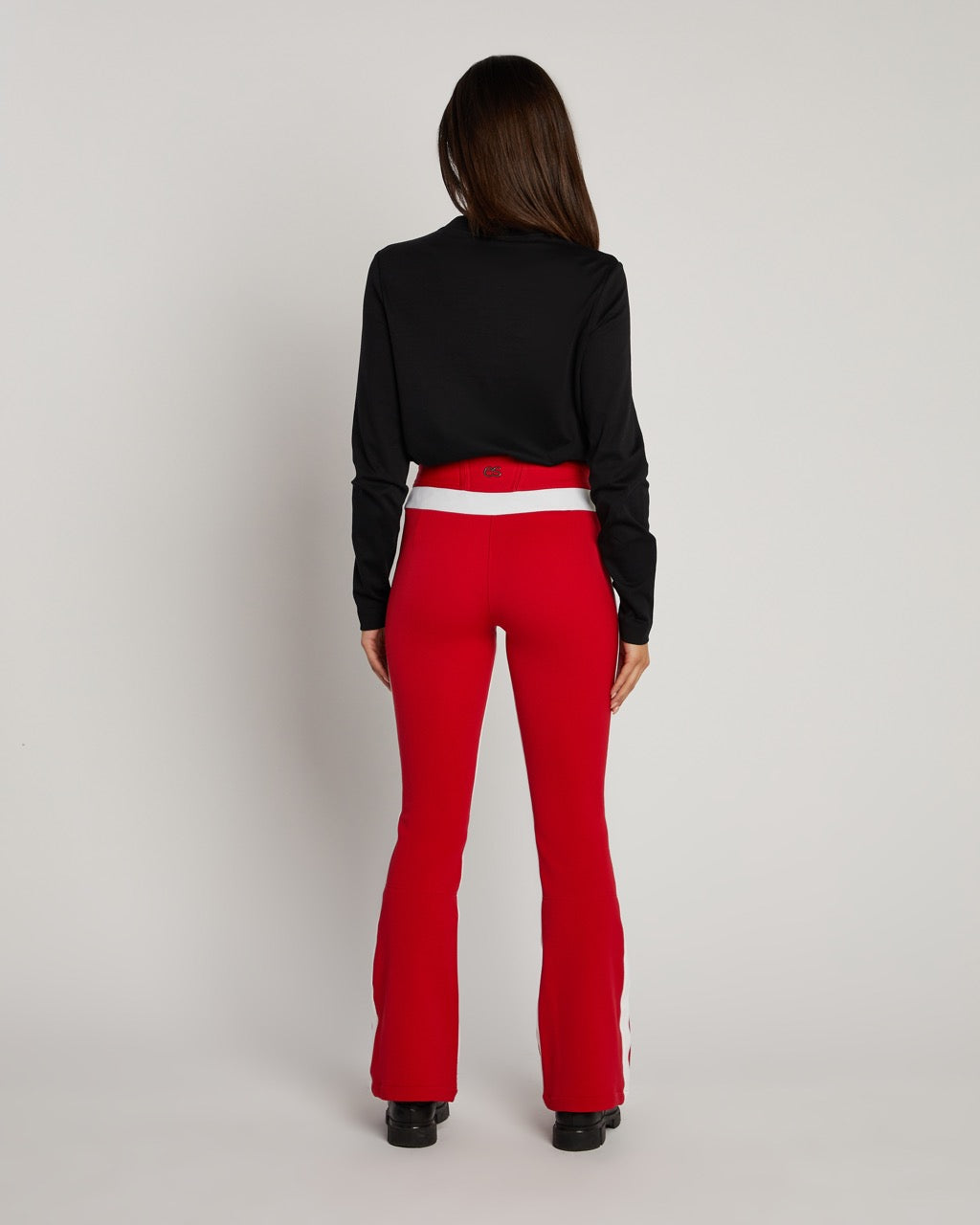 Erin Snow Women's Phia Pant in Bio Racer Stripe - Cherry & Snow