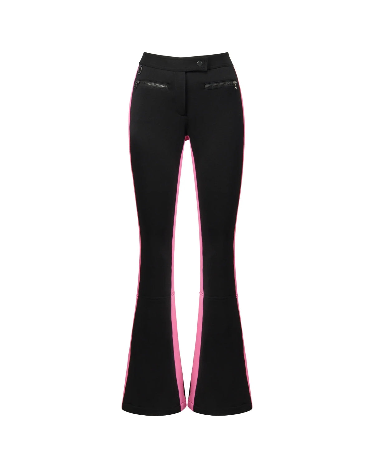 Erin Snow Women's Phia Pant in Bio Racer Stripe - Black & Fuchsia
