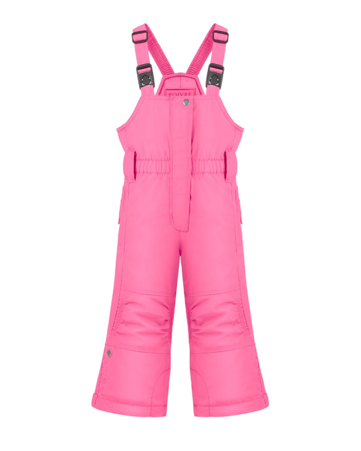 Poivre Blanc Girls' Ski Bib Pant in Pink (Ages 4 - 6)