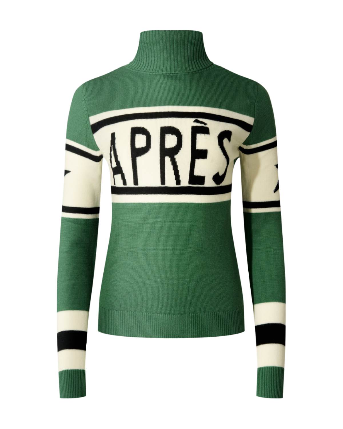 Perfect Moment Women's Schild Merino Wool Sweater - Parisian Green