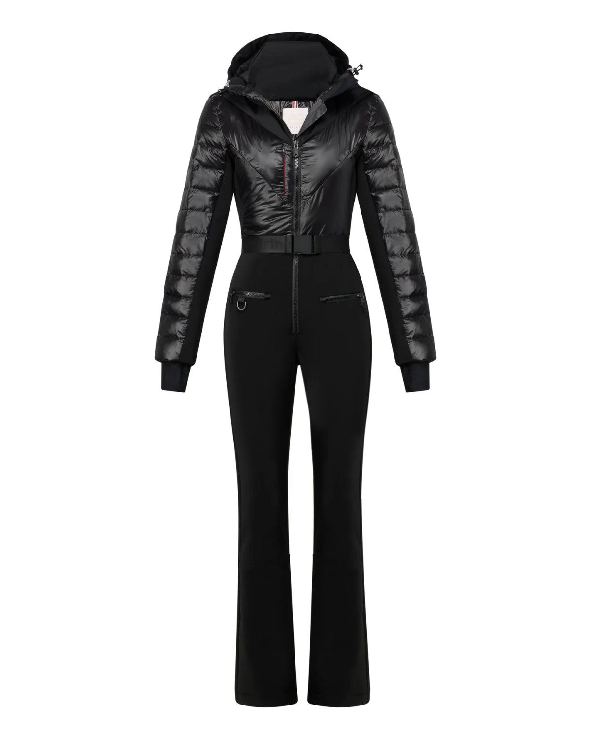 Erin Snow Women's Clio Ski Suit in Eco Sporty With Soft-Shell - Black