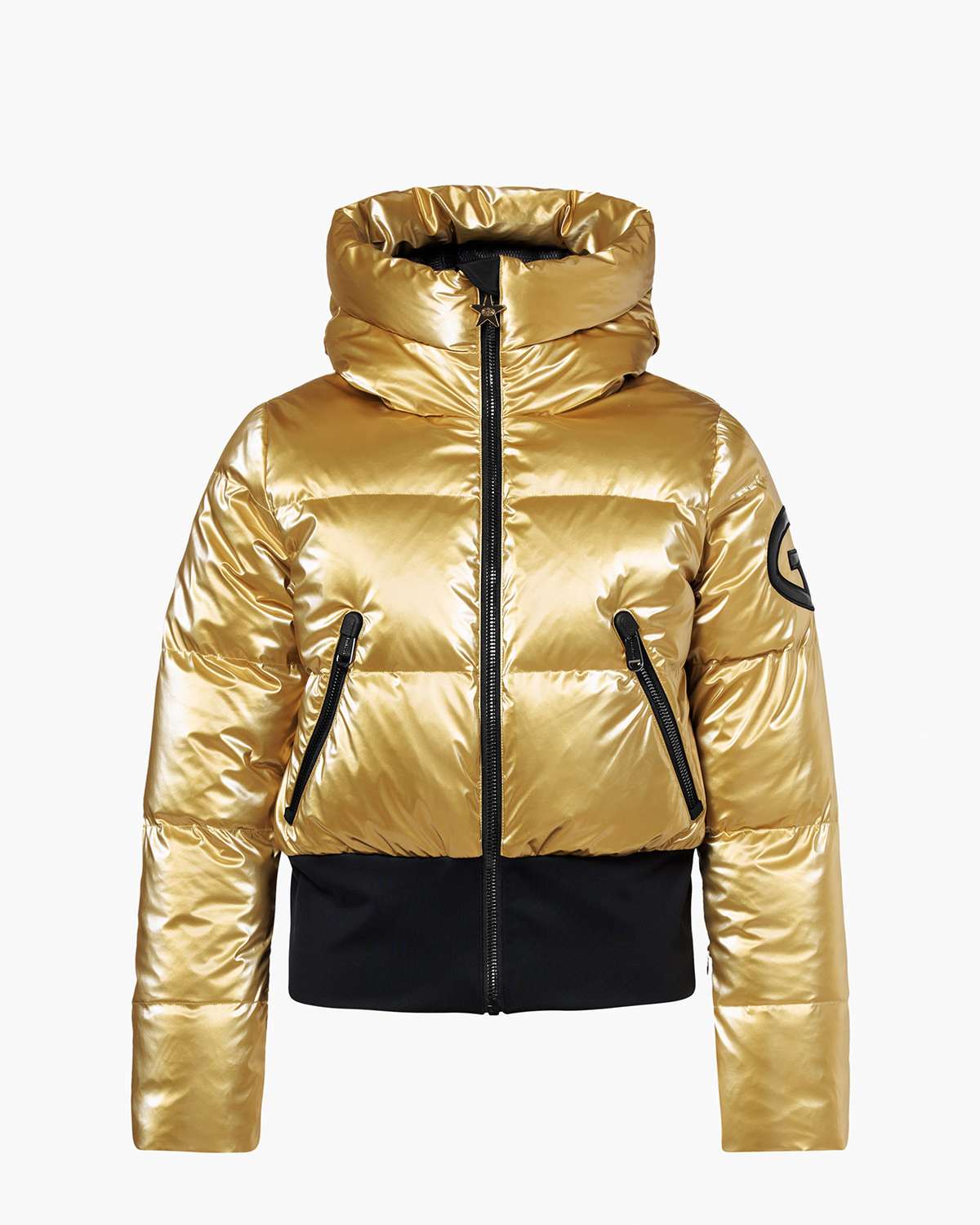 Goldbergh Women's Bombardino Ski Jacket in Rich Gold