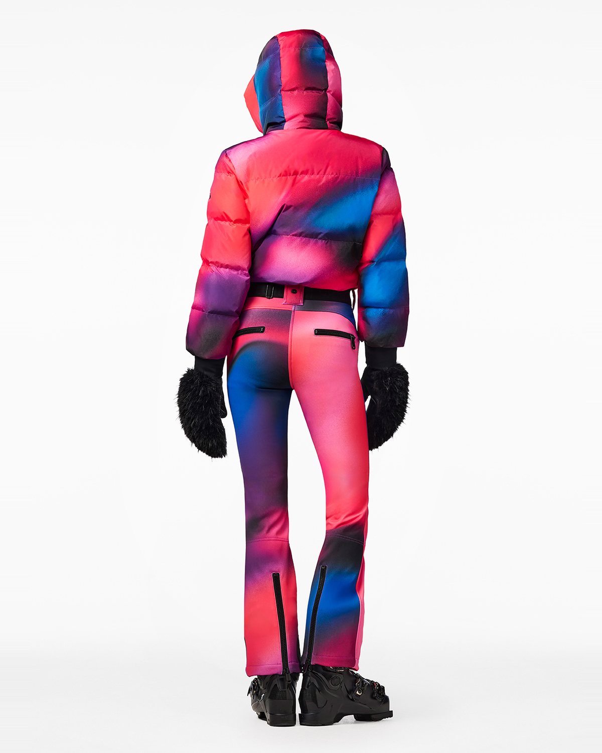 Goldbergh Women's Yuyake Ski Suit in Night Runner Bold