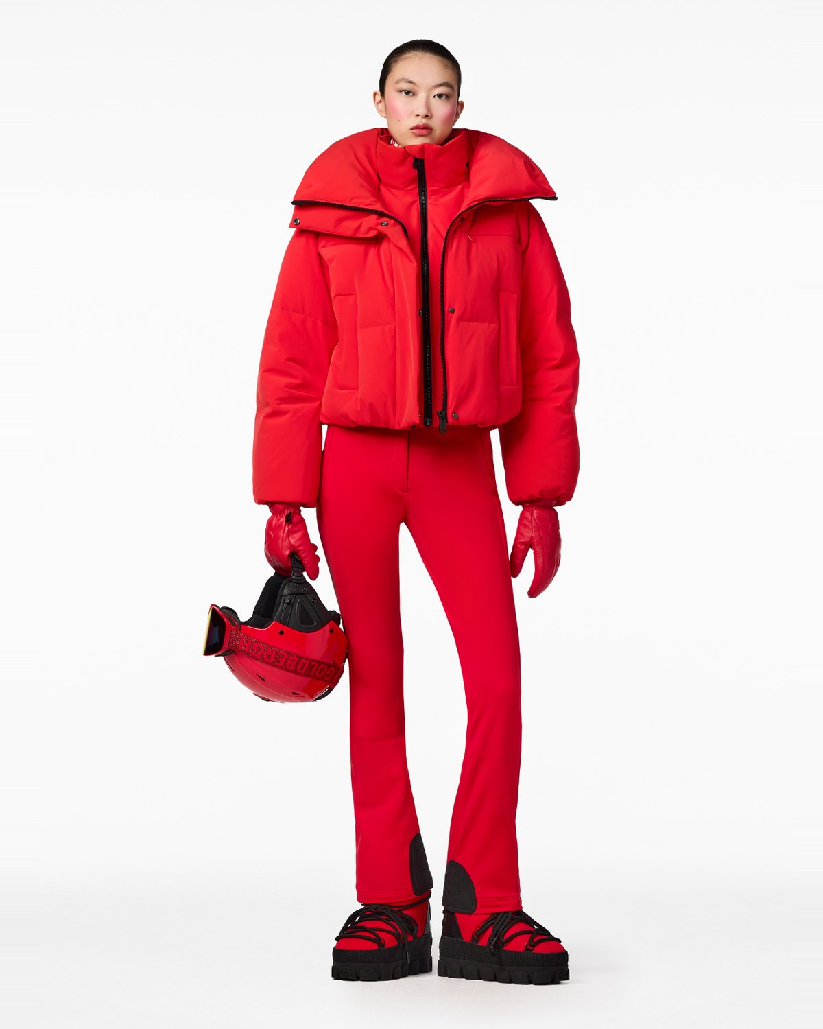 Goldbergh Women's Koi Ski Jacket in Flame Red