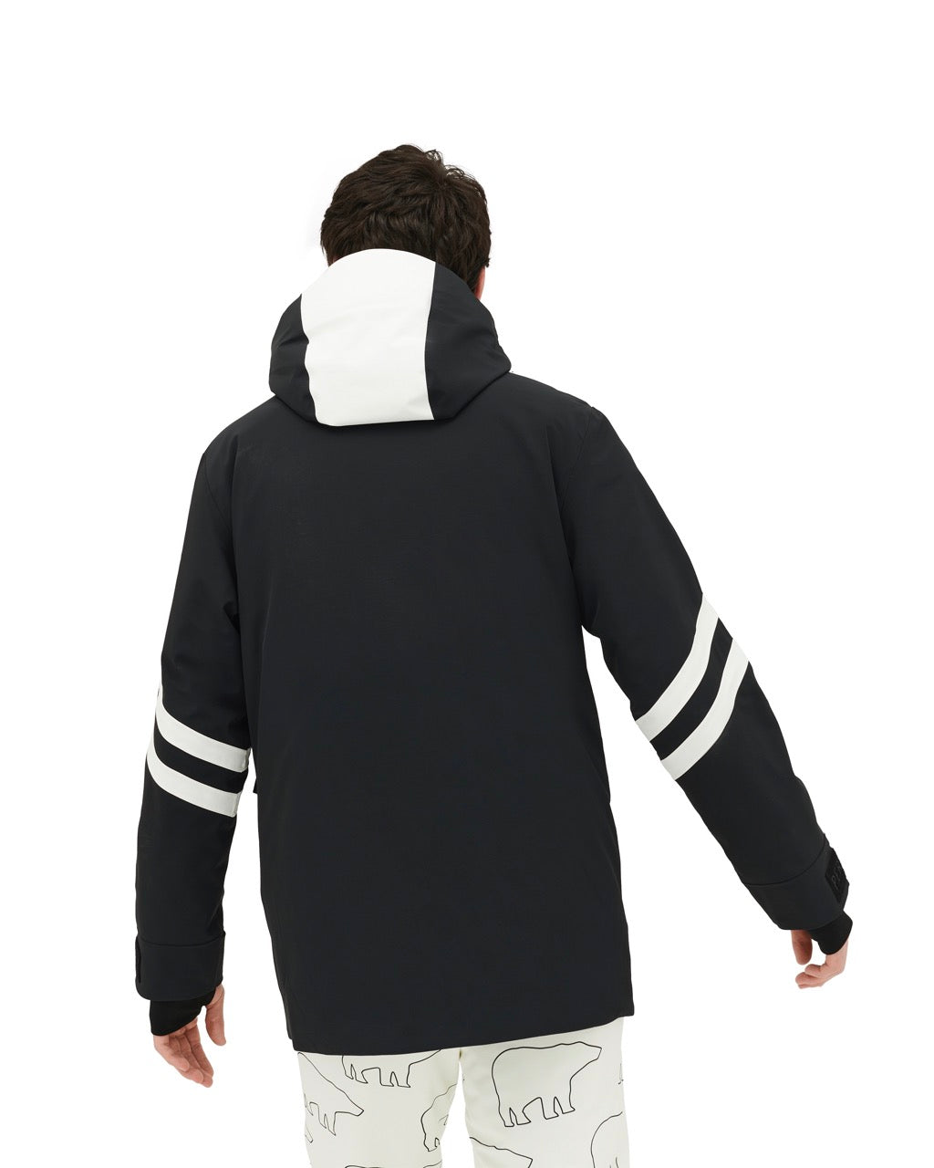 Perfect Moment Men's Gus Parka Ski Jacket in Black