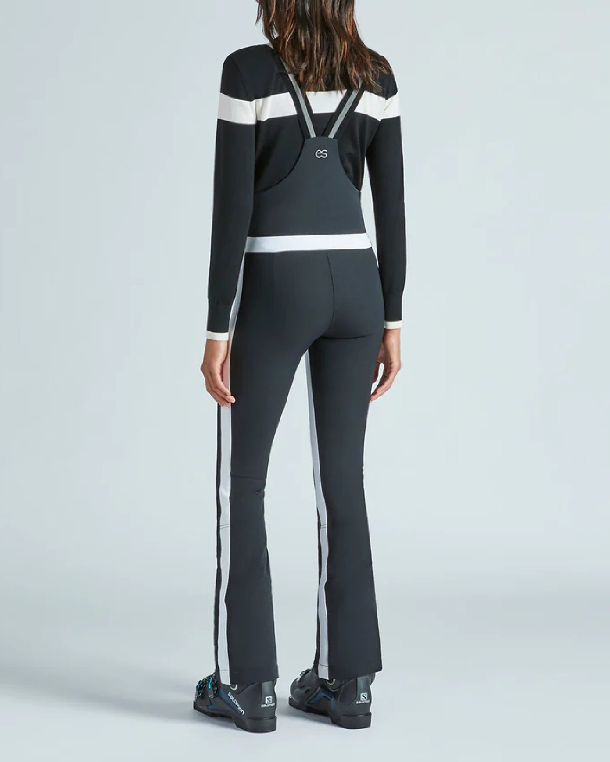Erin Snow Women's Kris Pant in Bio Racer Stripe - Black & Snow