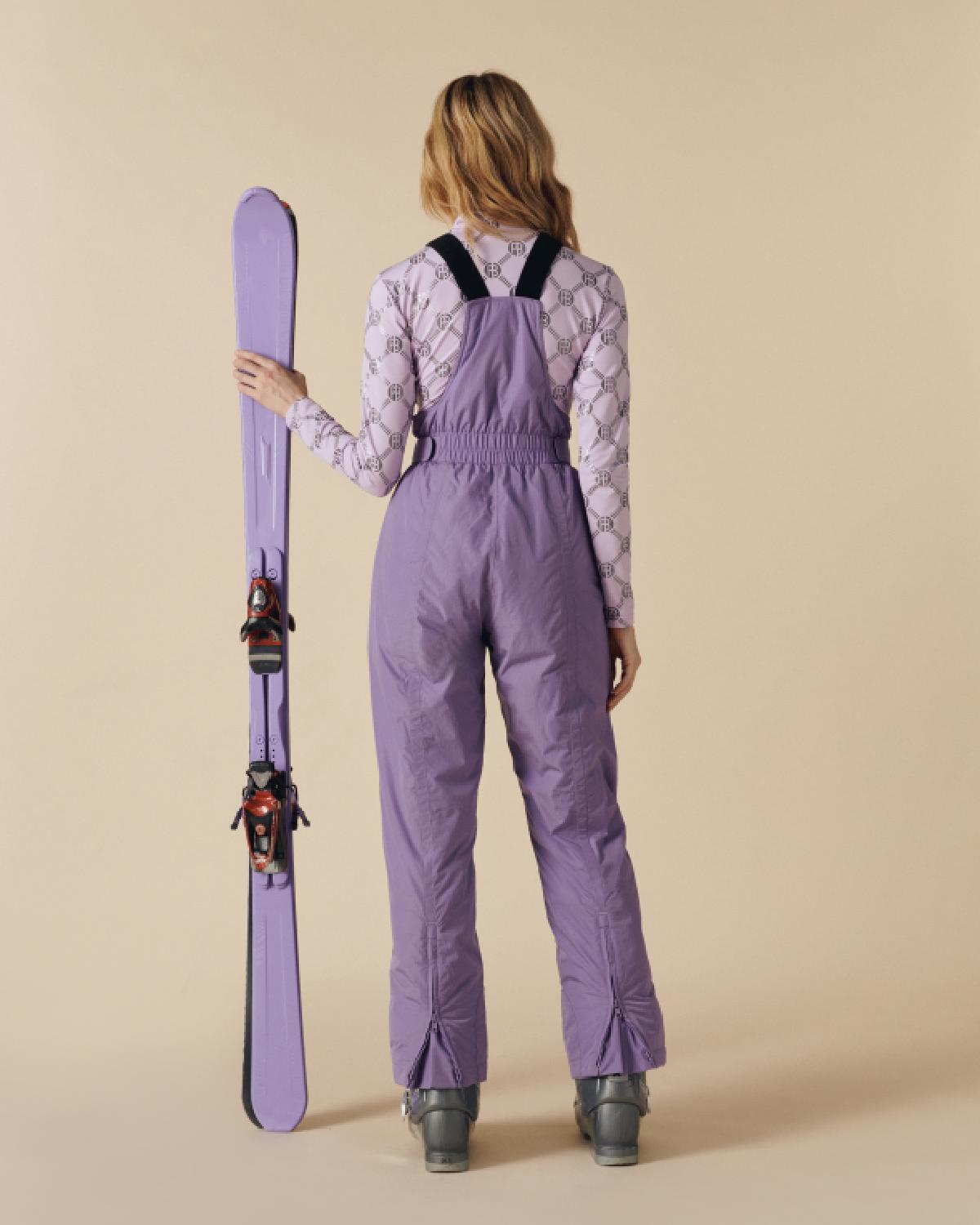 Poivre Blanc Women's Jess Ski Pant in Lavender Purple