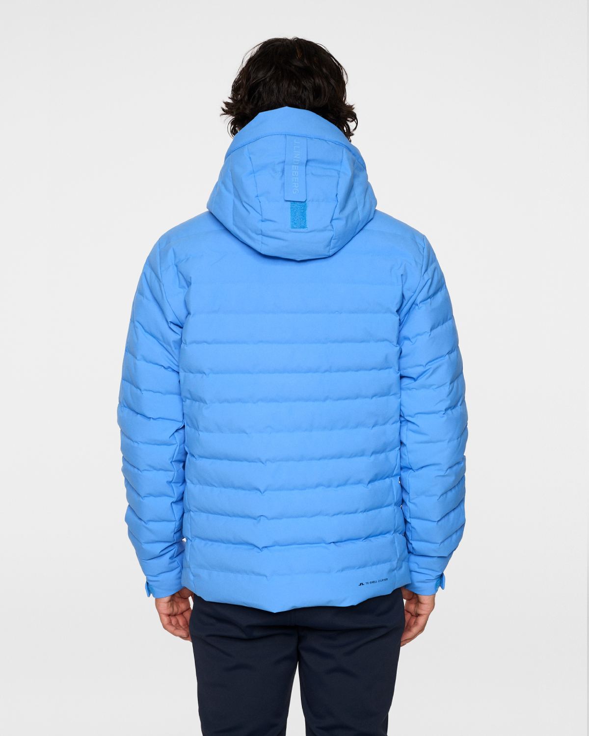 J.Lindeberg Men's Thermic Down Jacket in Sonic Blue