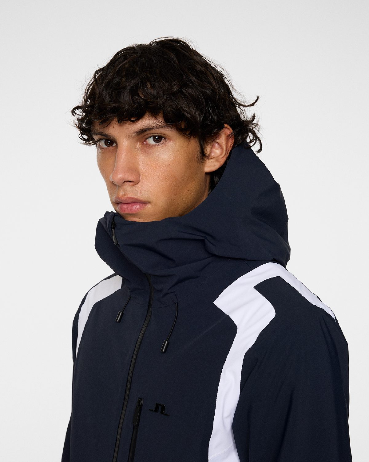 J.Lindeberg Men's Swarts Jacket in Navy