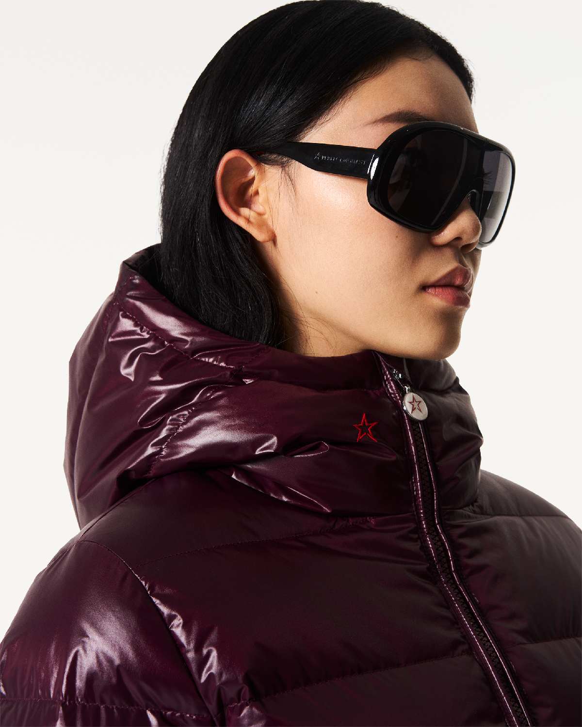 Perfect Moment Women's Polar Flare Ski Jacket II - Burgundy