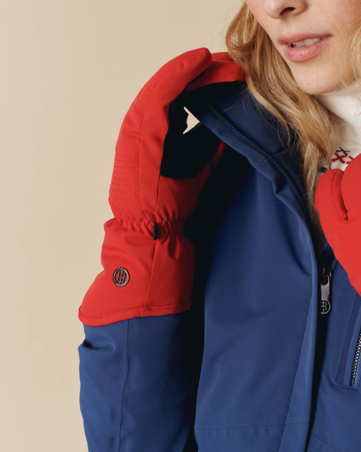 Poivre Blanc Women's Emily Ski Jacket in Twilight Blue