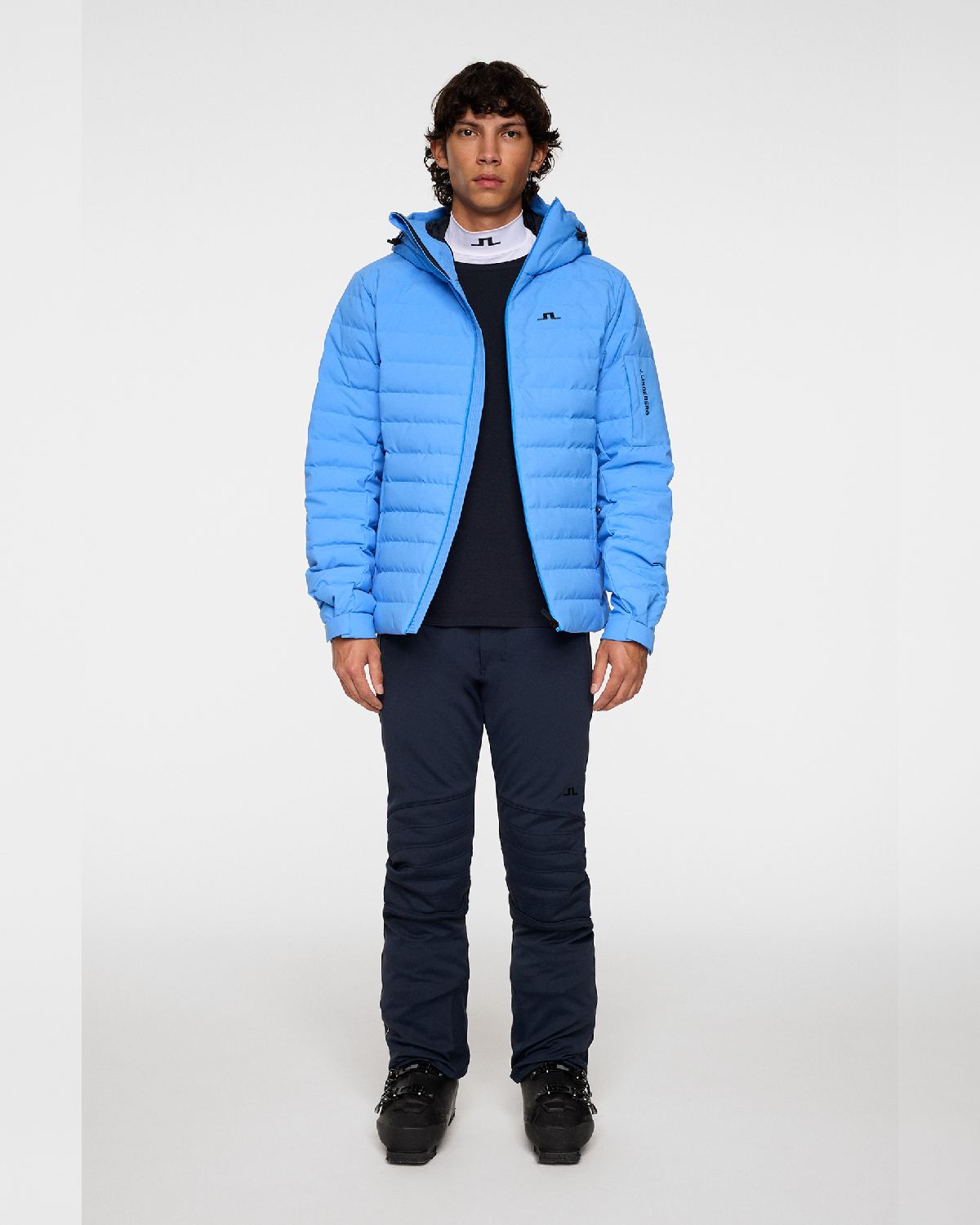 J.Lindeberg Men's Thermic Down Jacket in Sonic Blue