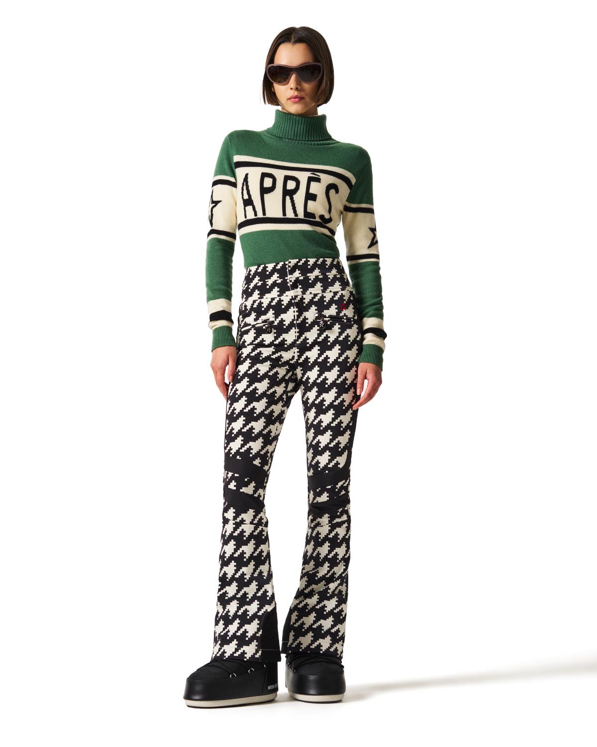 Perfect Moment Women's Schild Merino Wool Sweater - Parisian Green