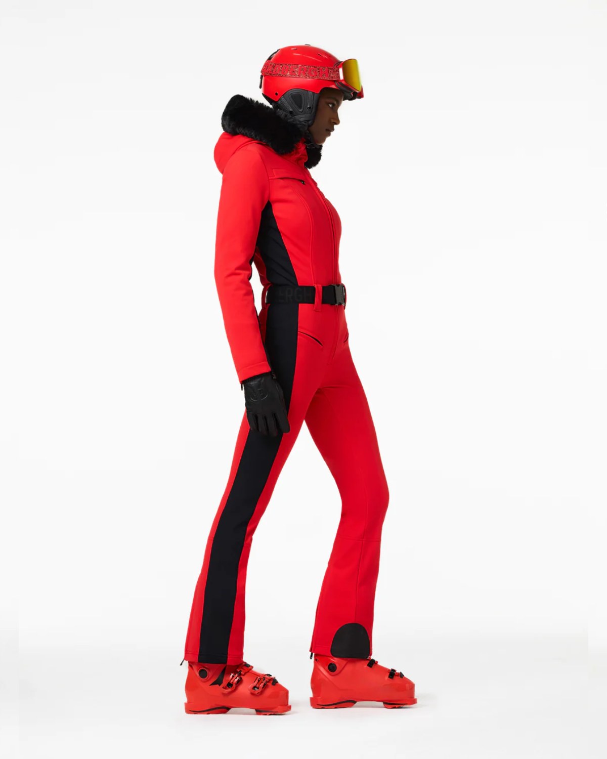 Goldbergh Women's Parry Ski Suit in Flame Red