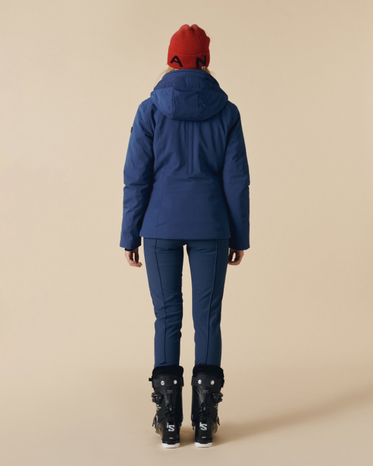 Poivre Blanc Women's Emily Ski Jacket in Twilight Blue