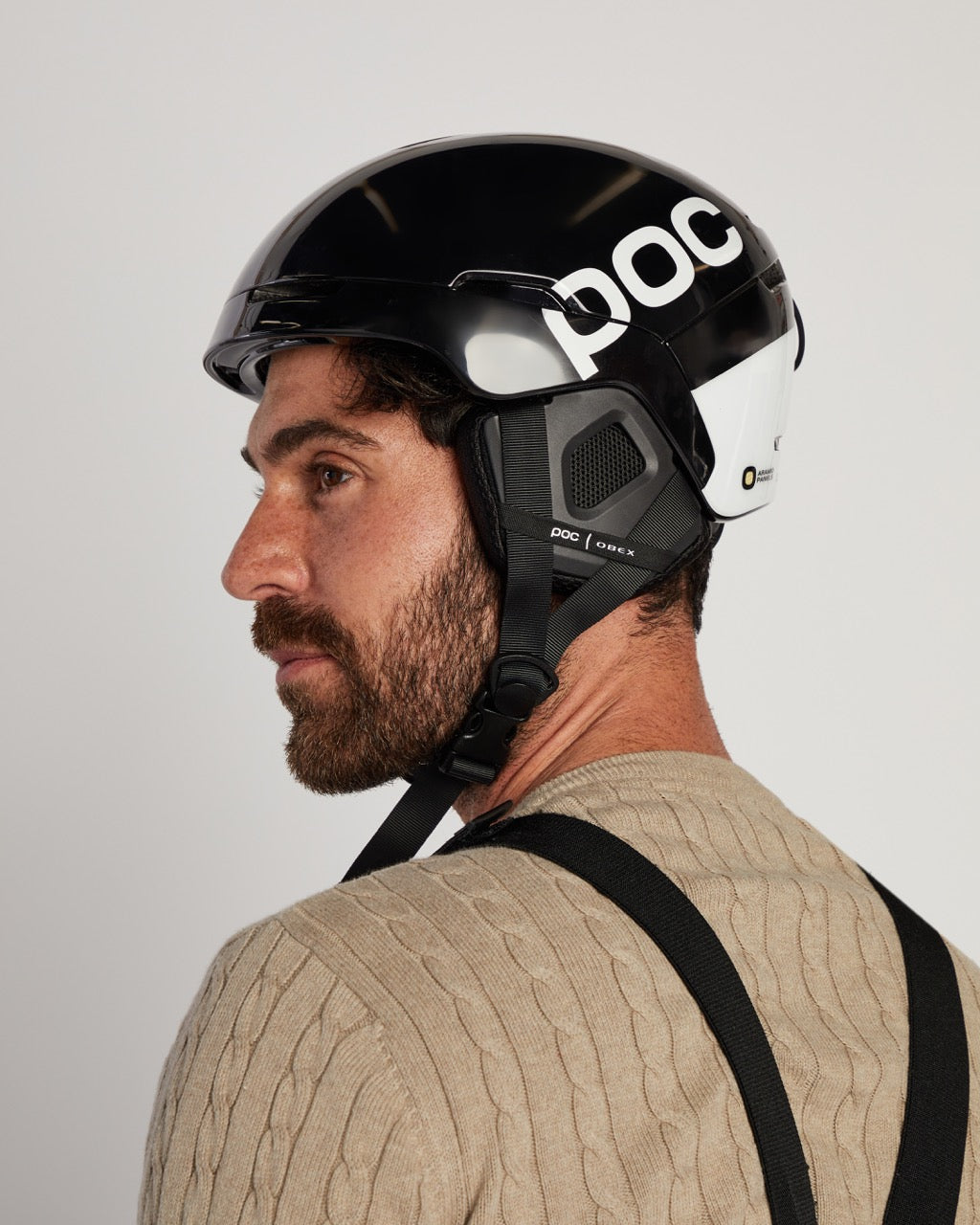 POC Unisex Obex BC Mips Ski Helmet in Black