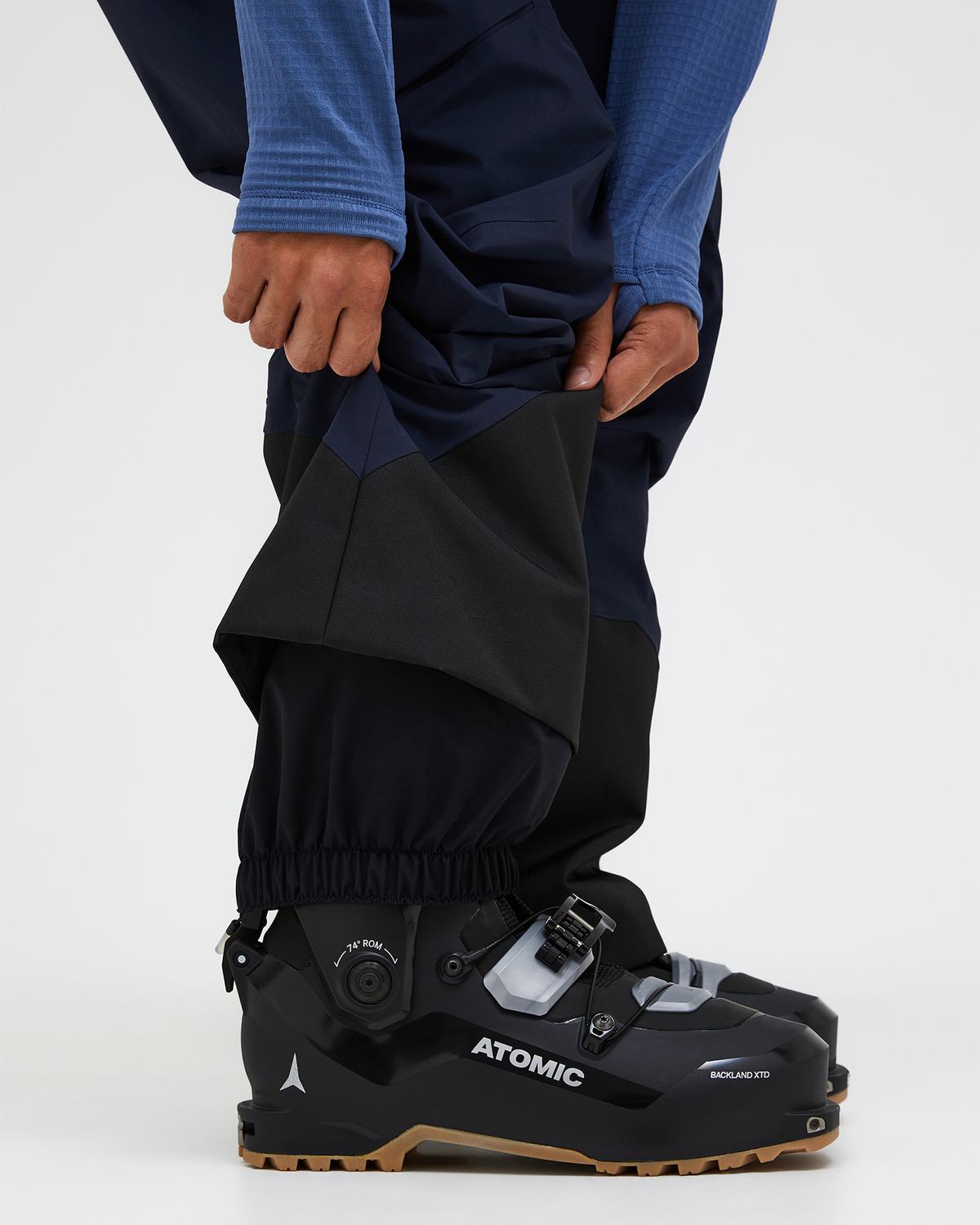 Peak Performance Men's Vertec HIPE 3-Layer Shell Pants in Blue