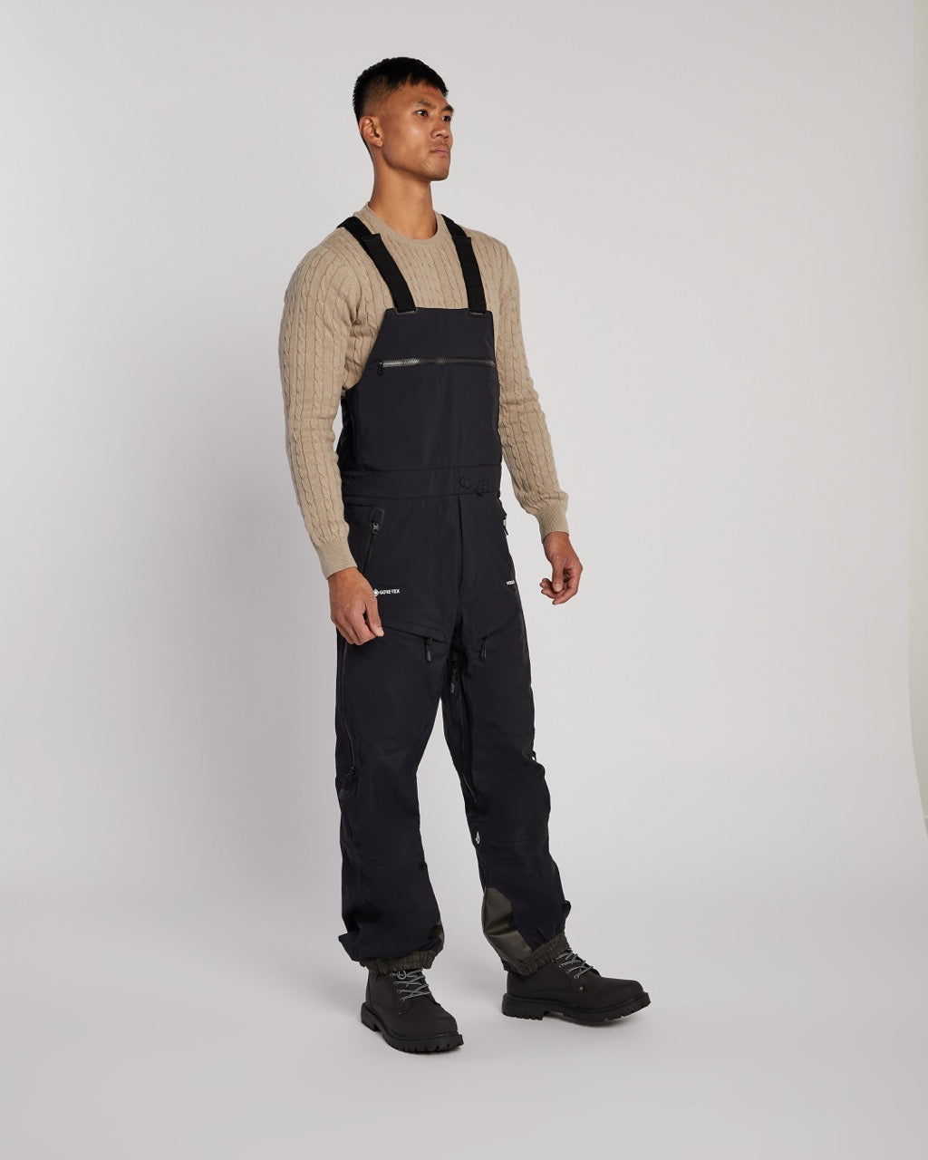 Volcom Men's 3L GORE-TEX Bib Overhauler in Black