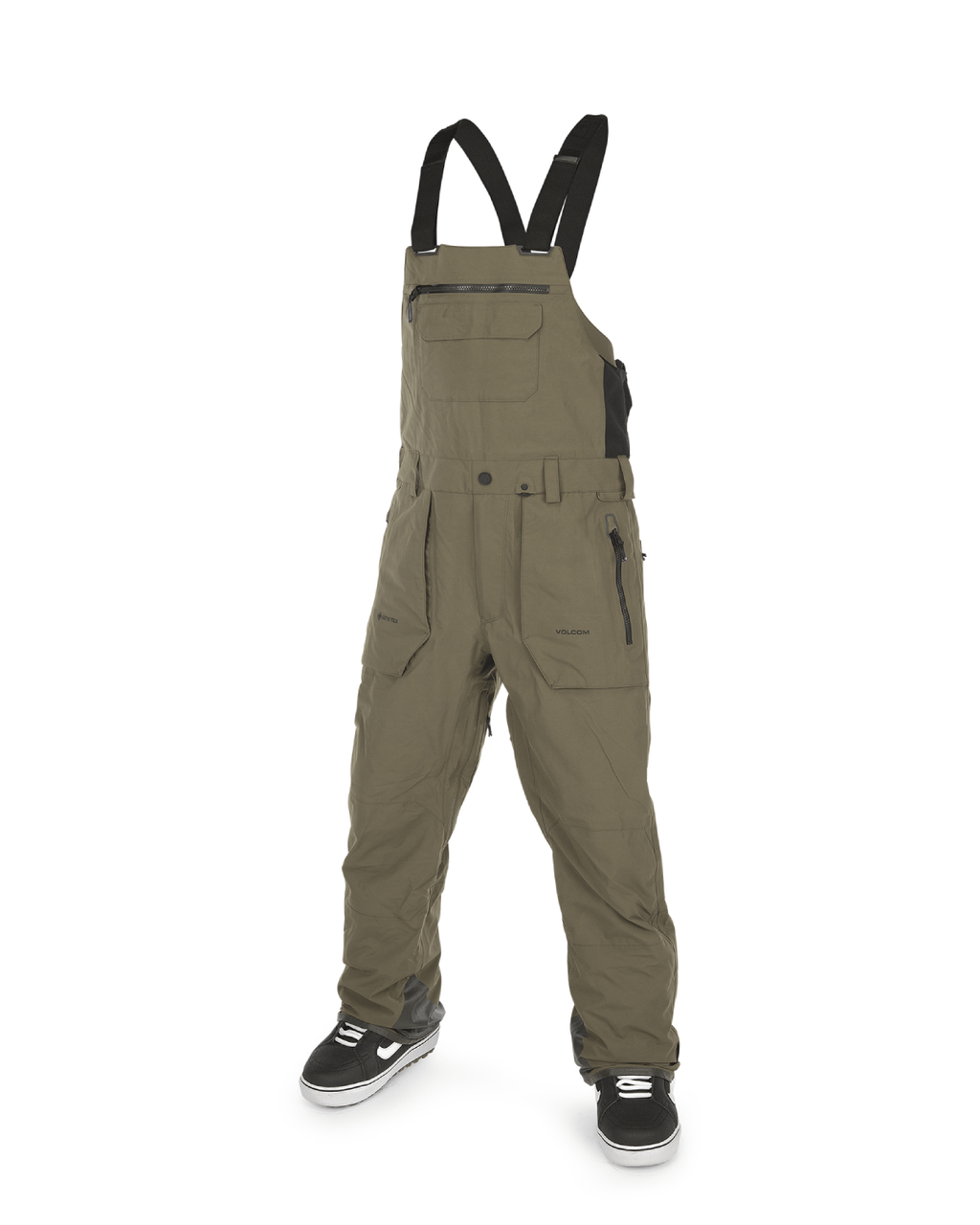 大値下 VOLCOM Rain Goretex Overall bib pant Rain Gore-Tex Bib Overall - Black - Men - Volcom UK - 2