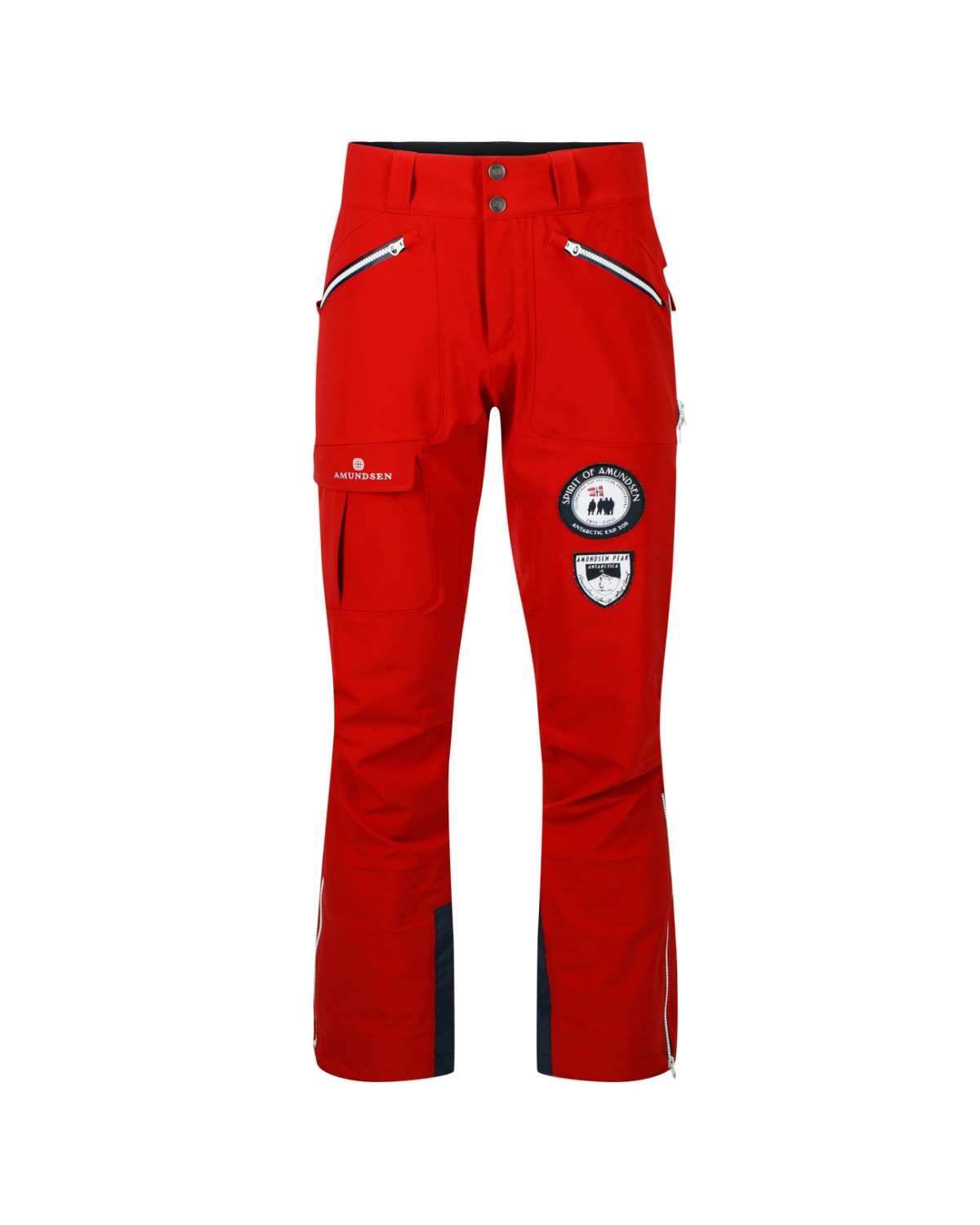 Amundsen Men's Peak Panther Ski Pant in Red