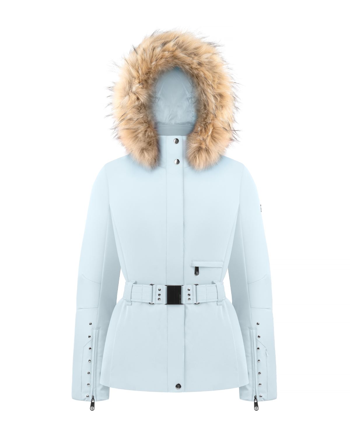 Poivre Blanc Women's Stretch Ski Jacket in Whisper Blue