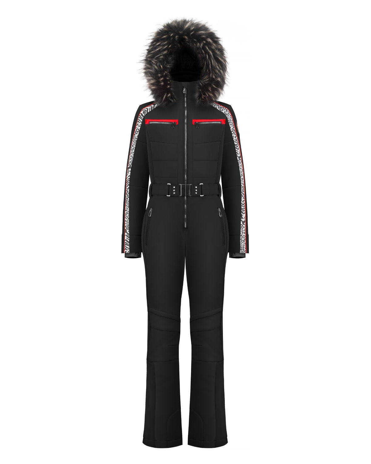 Poivre Blanc Women's Zebra Stretch Ski Suit