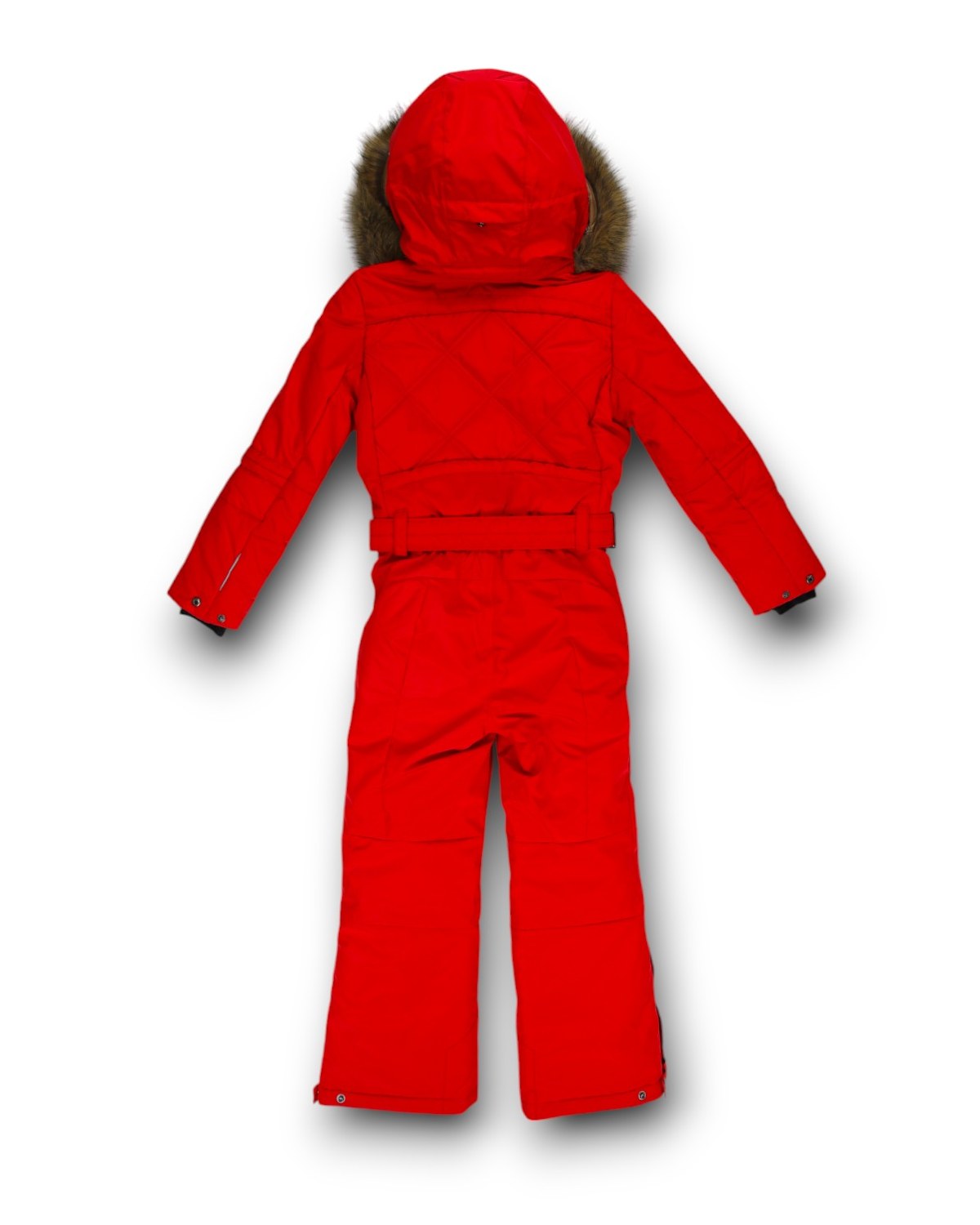 Poivre Blanc Girls' Ski Suit in Scarlett Red (Ages 8 - 14)