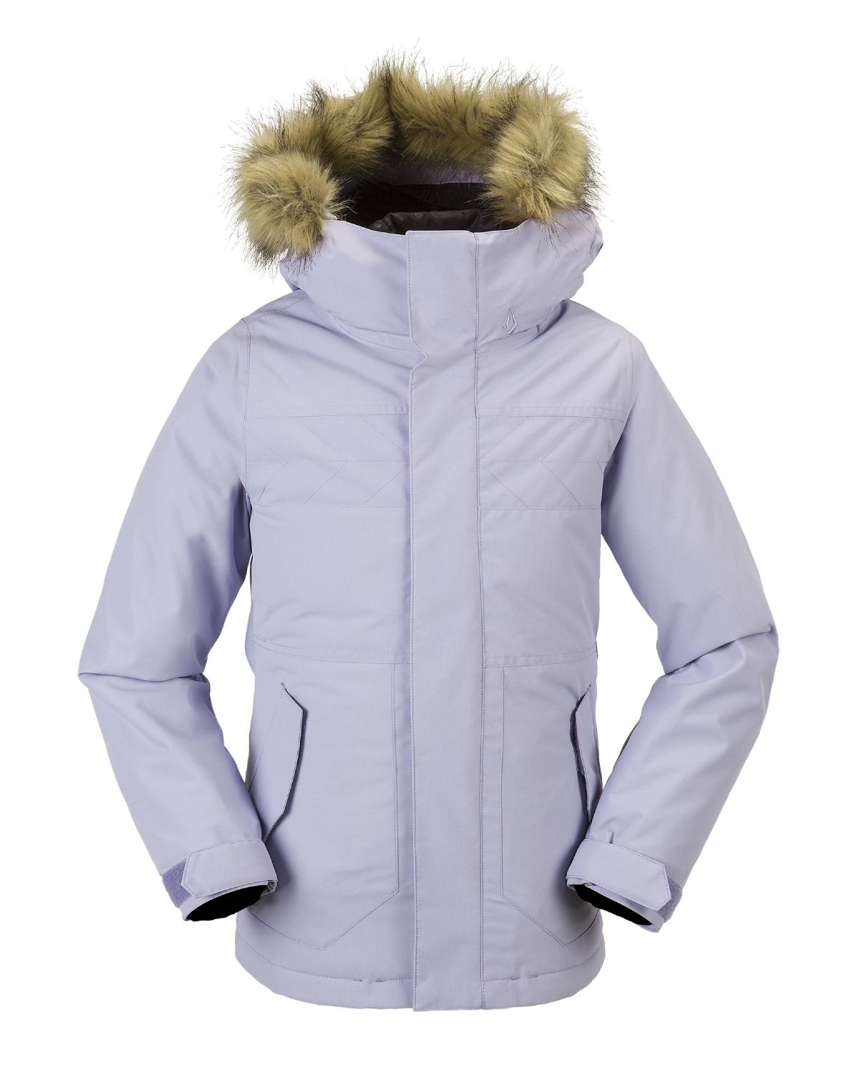 Volcom Kids So Minty Insulated Ski Jacket in Lilac (Ages 6 - 14)