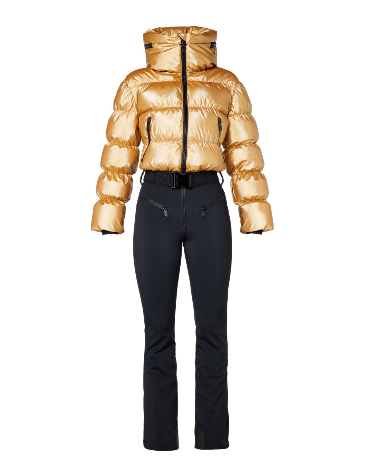 Goldbergh Women's Snowball Ski Suit in Gold