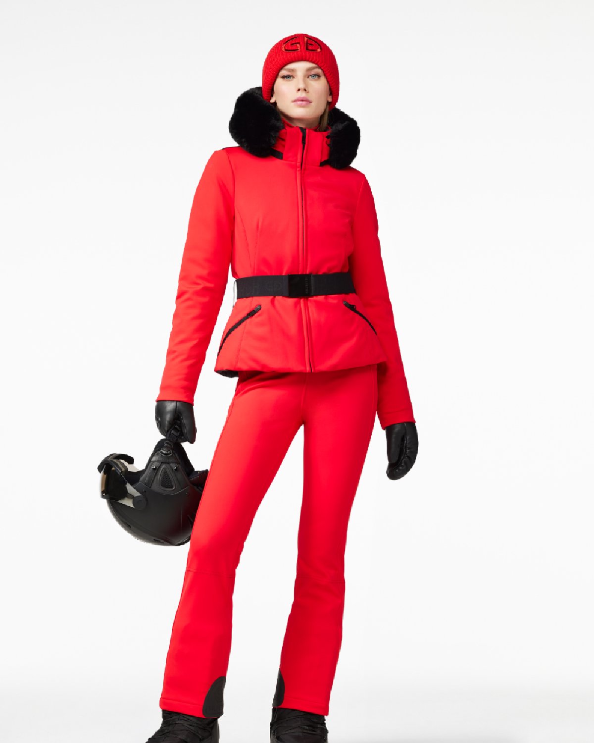 Goldbergh Women's Hida Ski Jacket in Flame Red