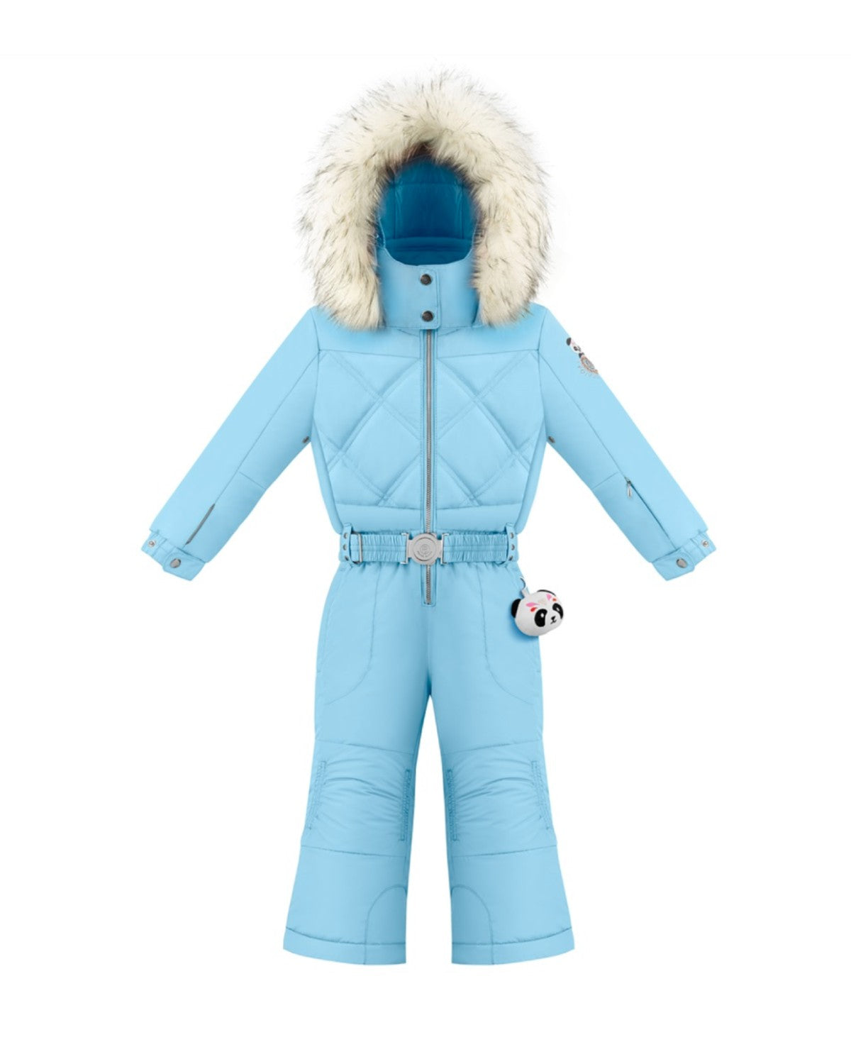 Poivre Blanc Girls' Ski Suit in Starlight Blue (Ages 4 - 6)