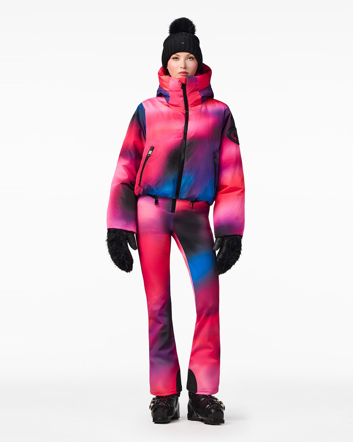 Goldbergh Women's Sansu Ski Jacket in Night Runner Bold