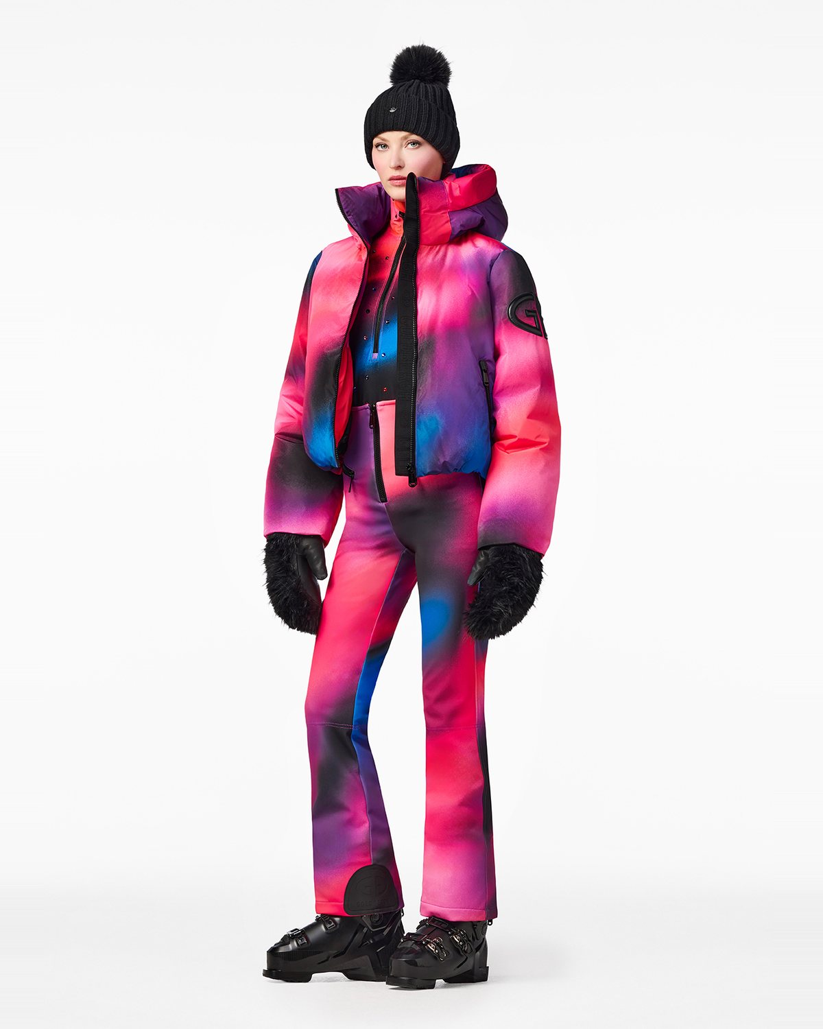 Goldbergh Women's Sansu Ski Jacket in Night Runner Bold