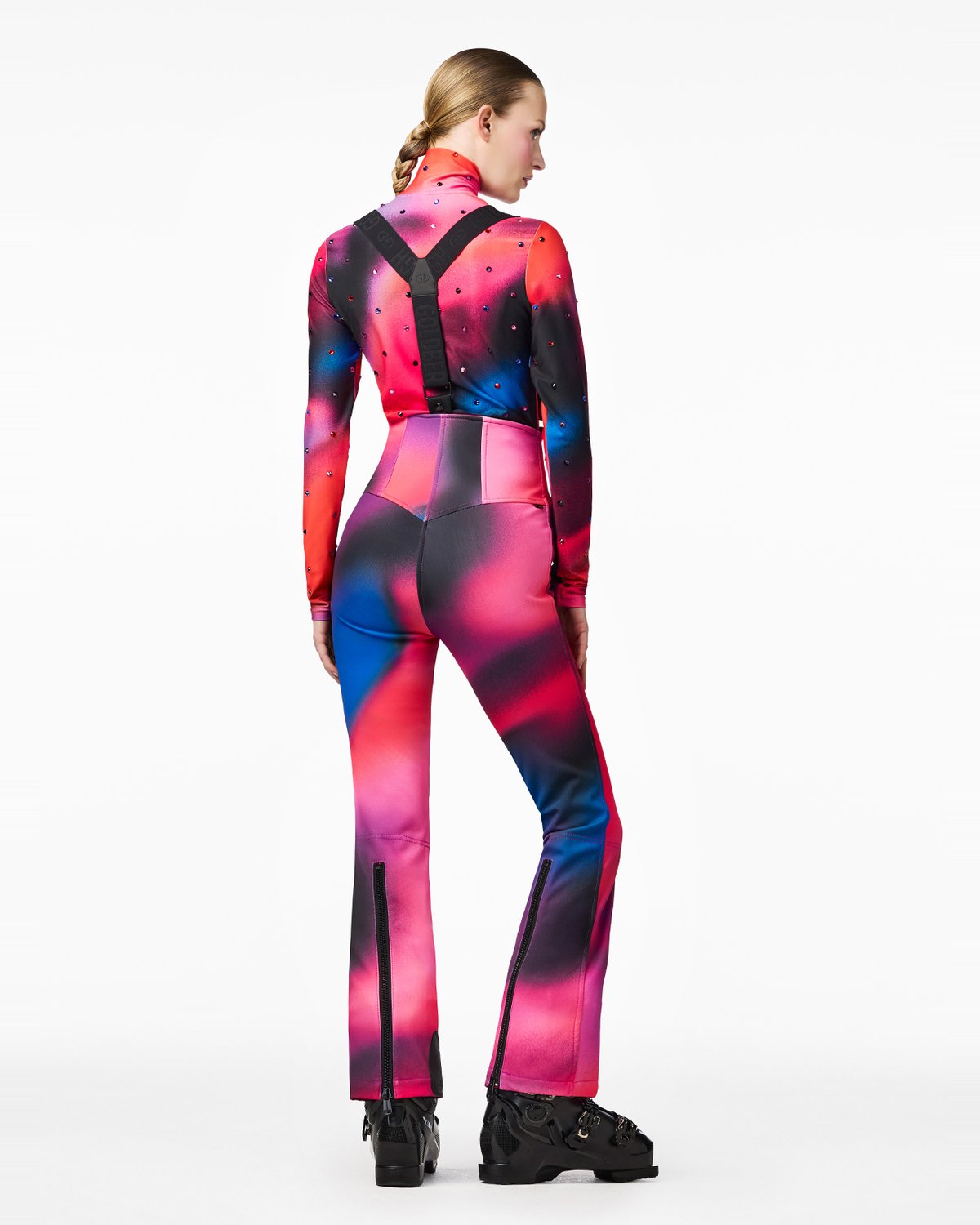 Goldbergh Women's Manga Ski Pants in Night Runner Bold