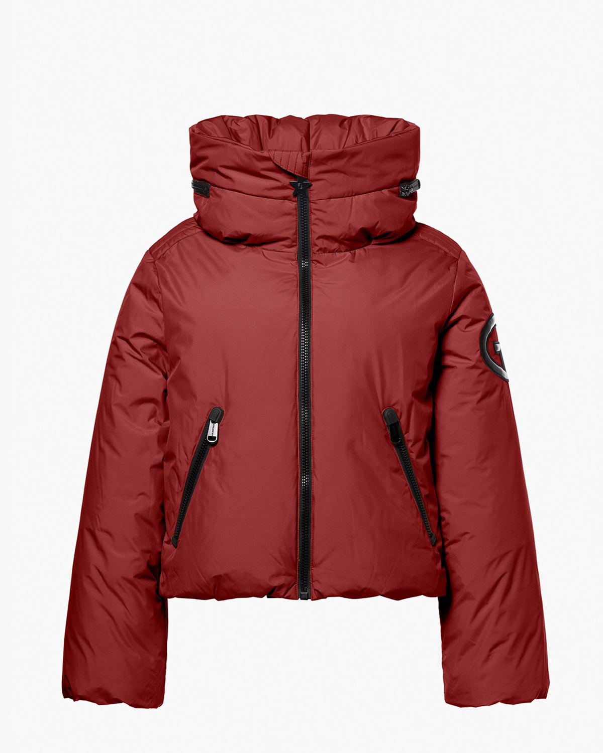 Goldbergh Women's Porter Ski Jacket in Vino Rosso