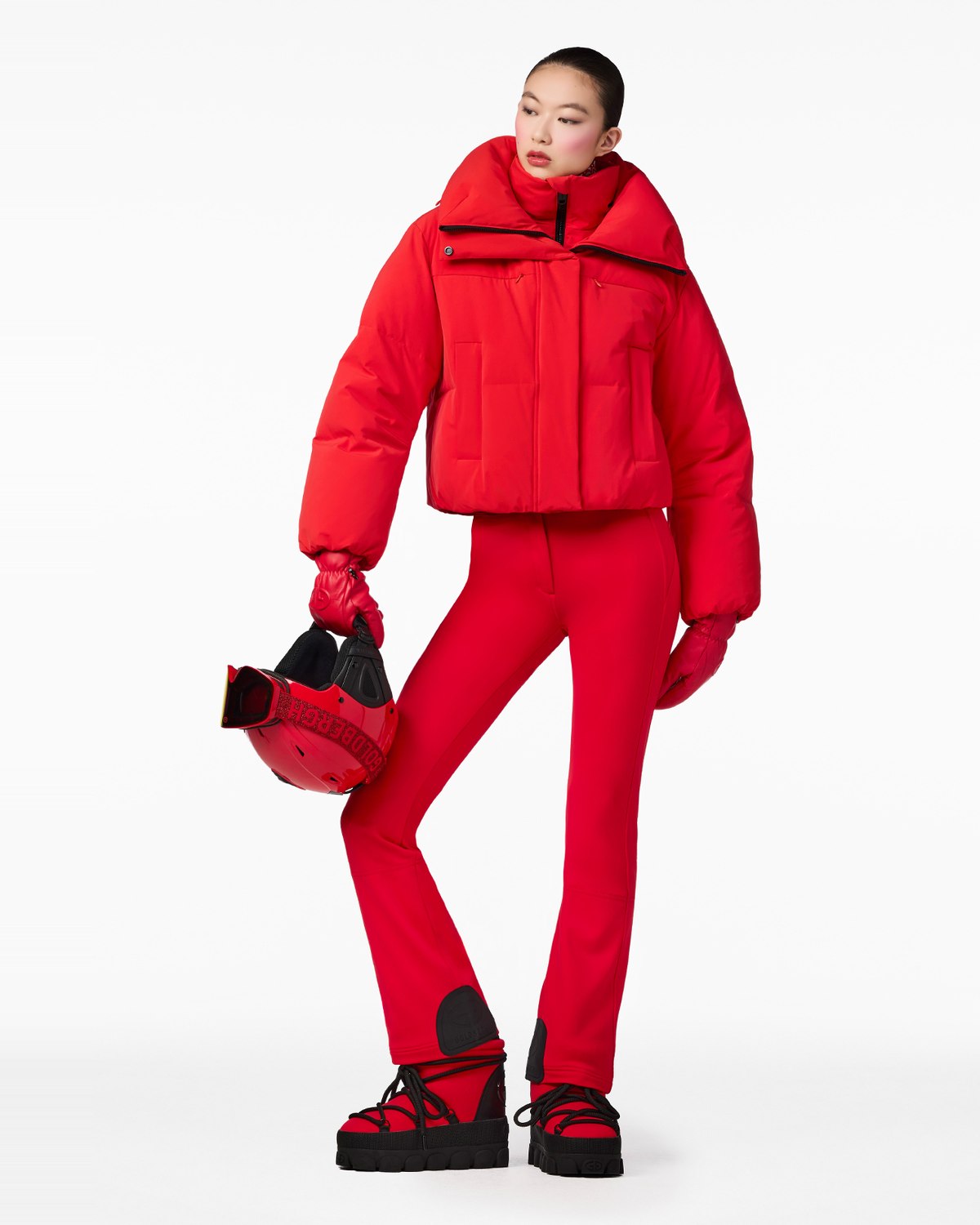 Goldbergh Women's Koi Ski Jacket in Flame Red