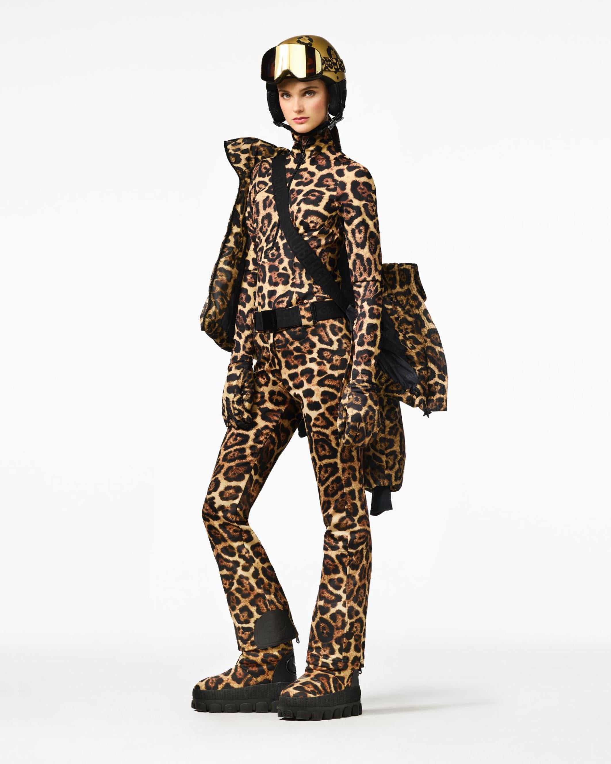 Goldbergh Women's Minou Ski Pant in Leopard