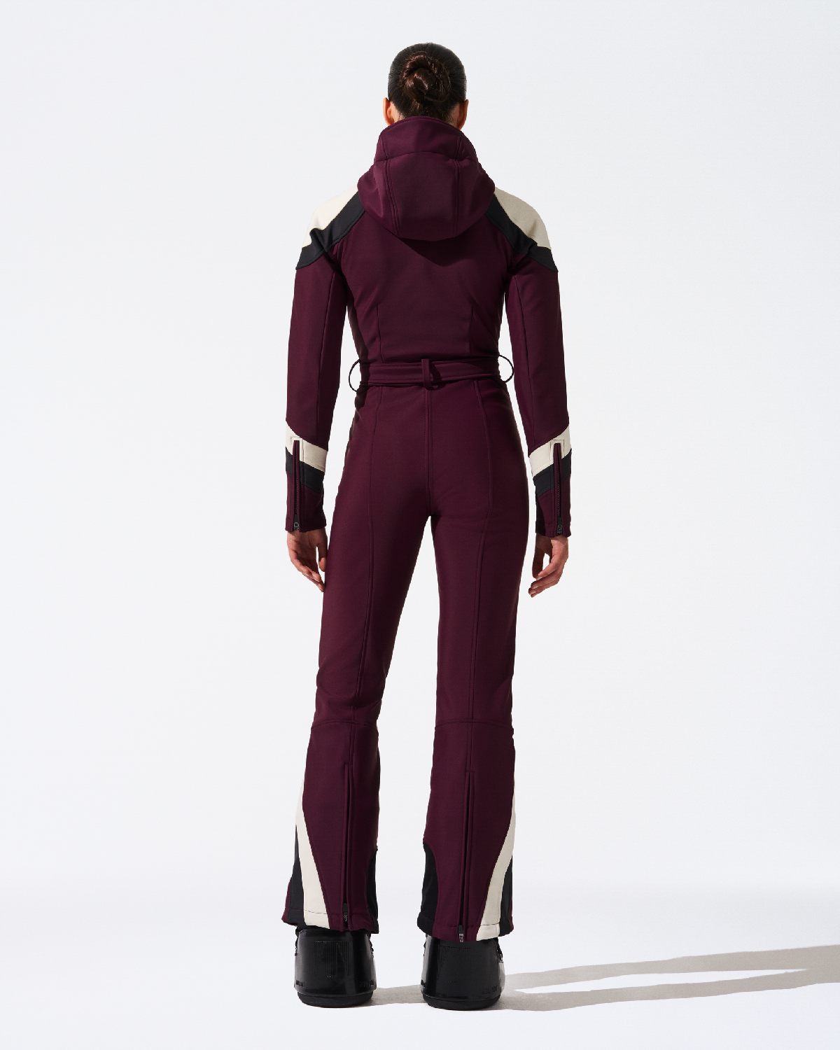 Perfect Moment Women's Allos Ski Suit II - Burgundy