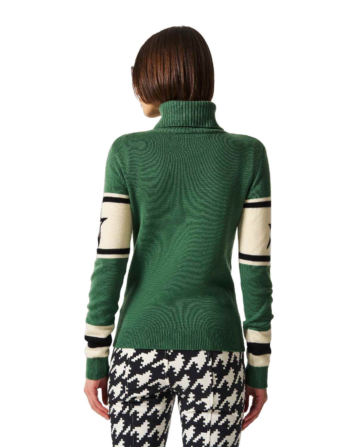 Perfect Moment Women's Schild Merino Wool Sweater - Parisian Green