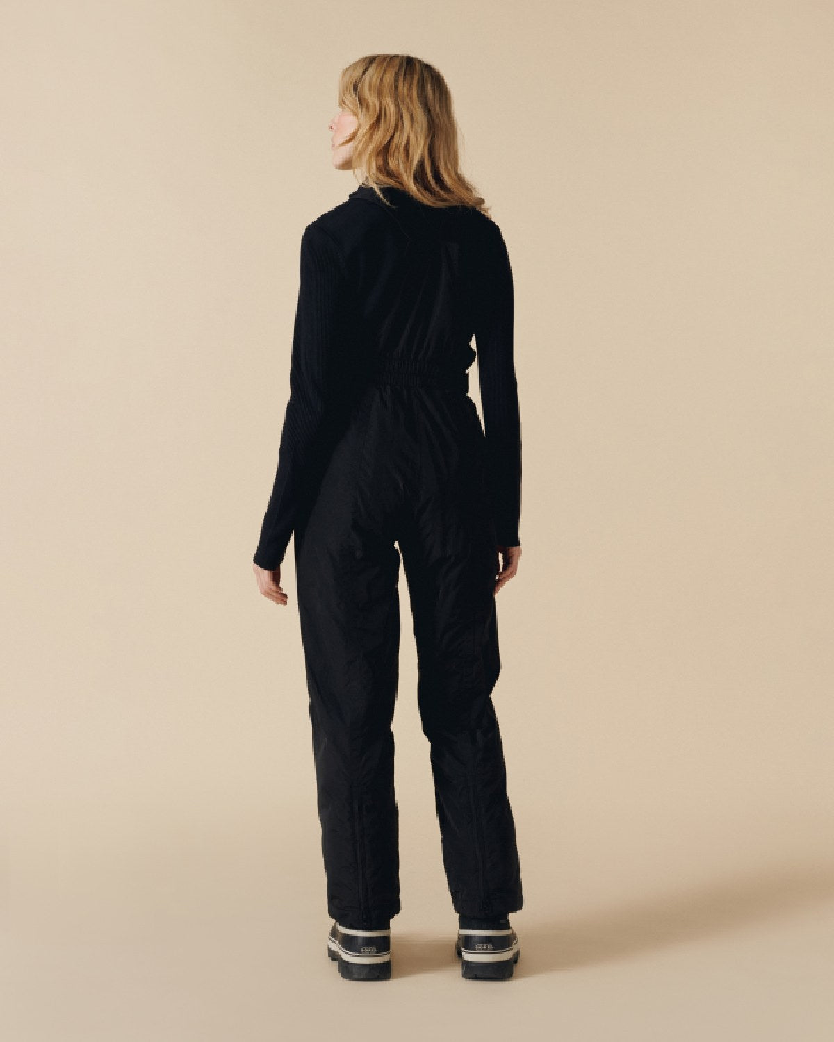 Poivre Blanc Women's Jess Ski Pant in Black