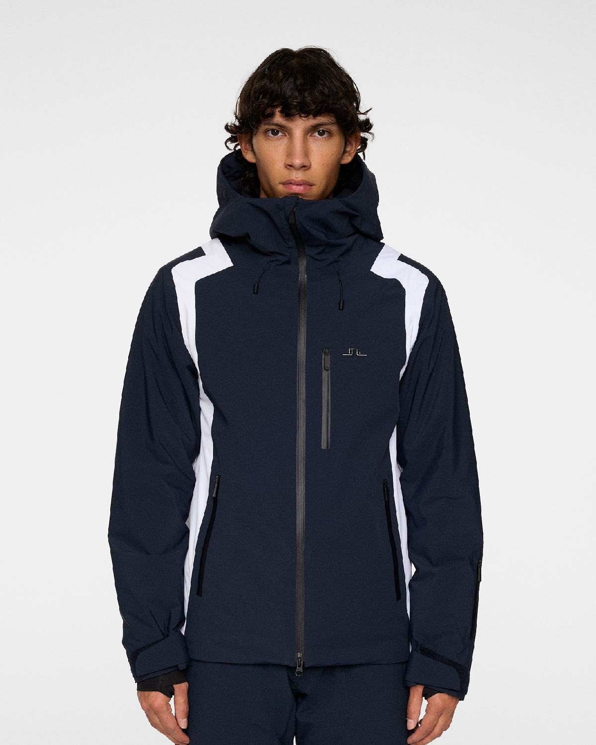 J.Lindeberg Men's Swarts Jacket in Navy
