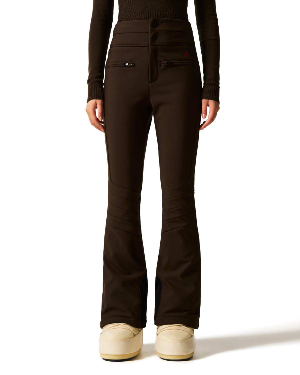 Perfect Moment Women's Aurora HW Ski Pant - Chocolate