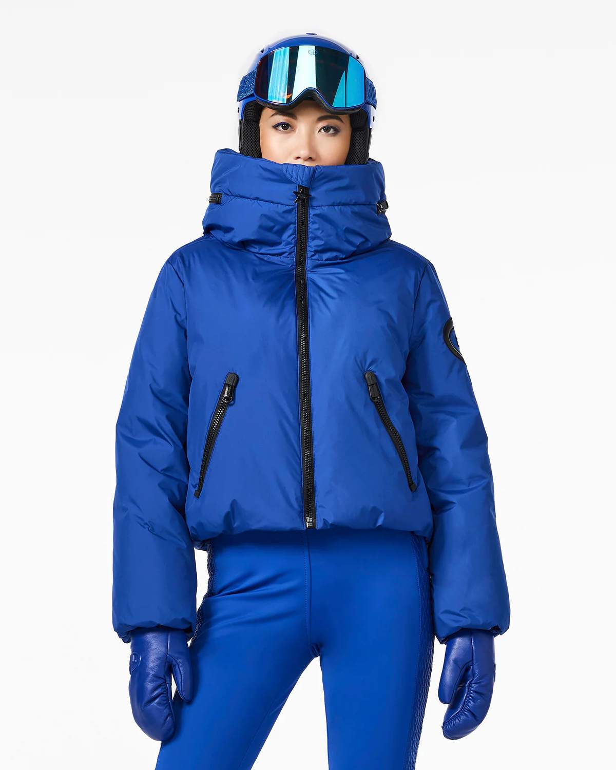 Goldbergh Women's Porter Ski Jacket in Dazzling Blue