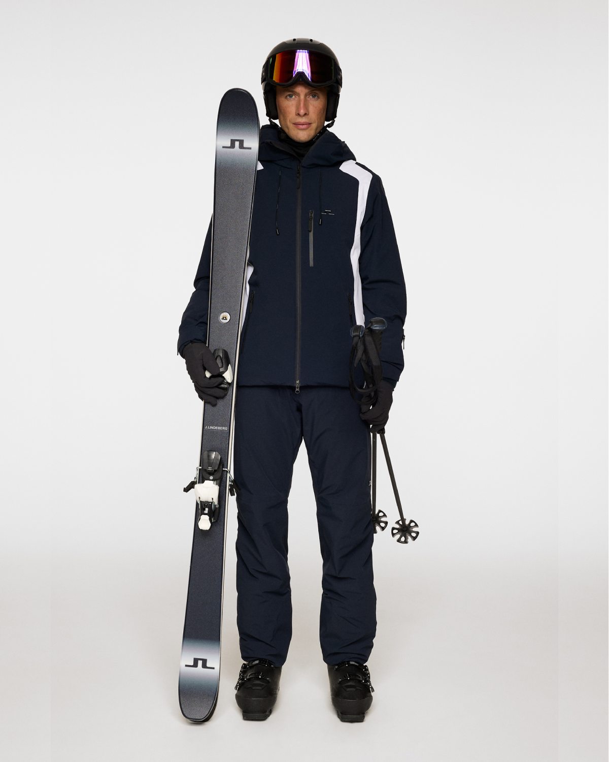 J.Lindeberg Men's Alta Ski Pants in Navy