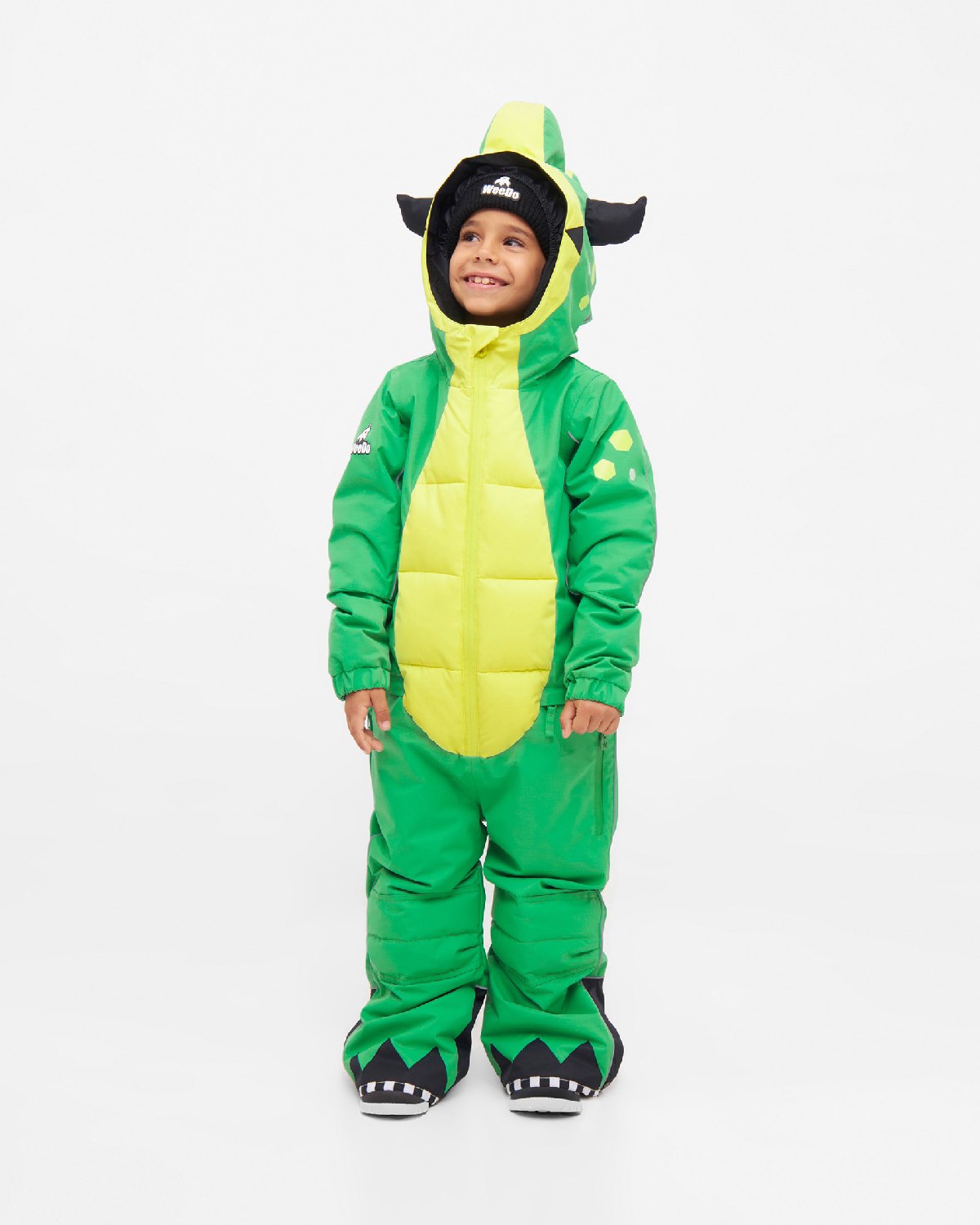WeeDo Kids' Mondo Green Snowsuit