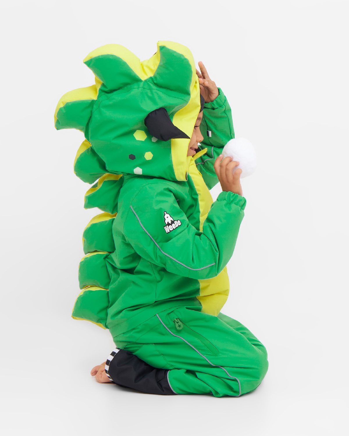 WeeDo Kids' Mondo Green Snowsuit